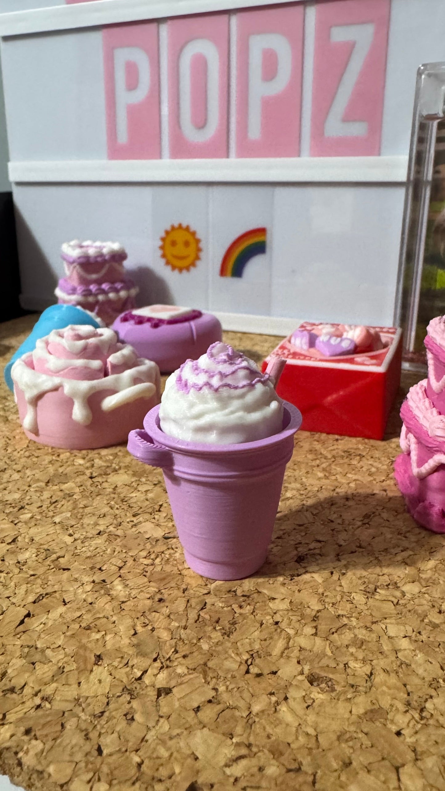 Sugar Rush Frappe Keychain