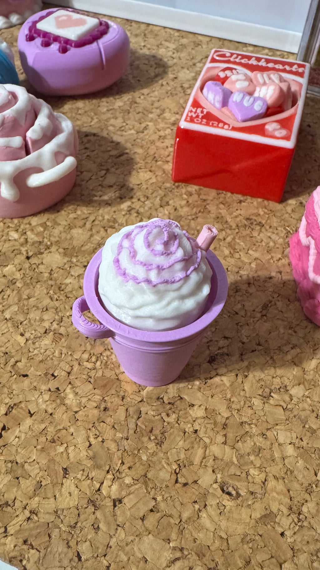 Sugar Rush Frappe Keychain