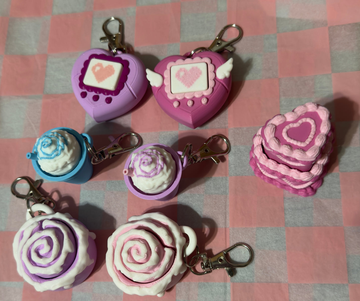 Sugar Rush Frappe Keychain